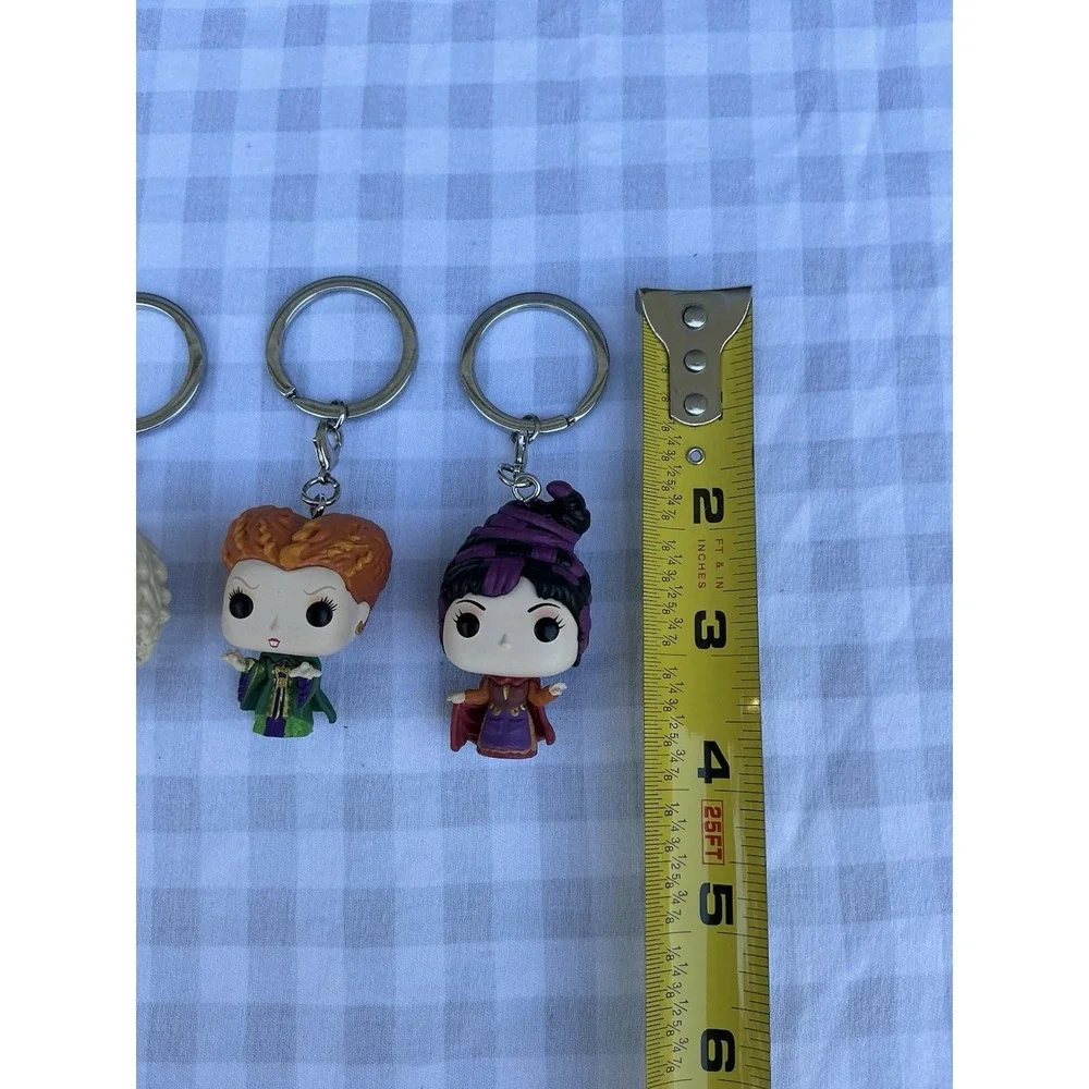 3 Hocus Pocus Funko Pop Keychains‎ Bag Charm Halloween Sanderson Sisters